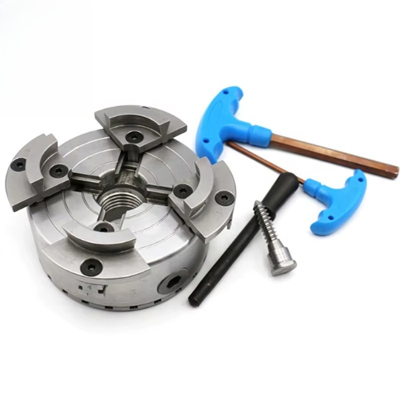 Wood Lathe Chuck 4 Jaw - Jeu de mandrins de tour à