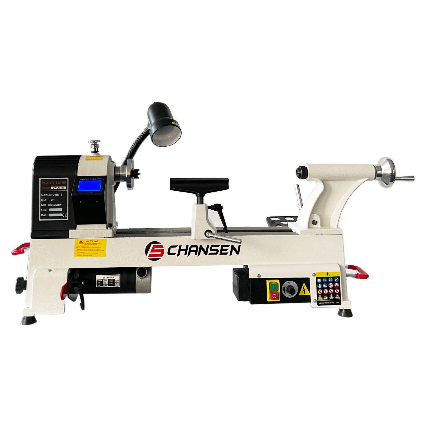 Woodworking Lathe Variable Speed 550W - Article CHANSEN # Tour à bois