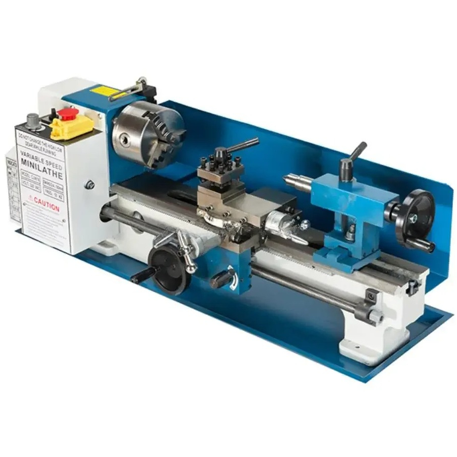 Bench Lathe 750W Metal - Tour à métaux 7*14 pouces 750W