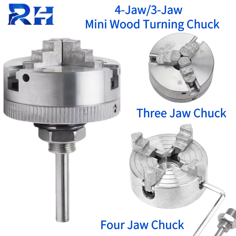 Lathe Chuck 3 Jaw 125Mm - Mini mandrin à 3 mâchoires et