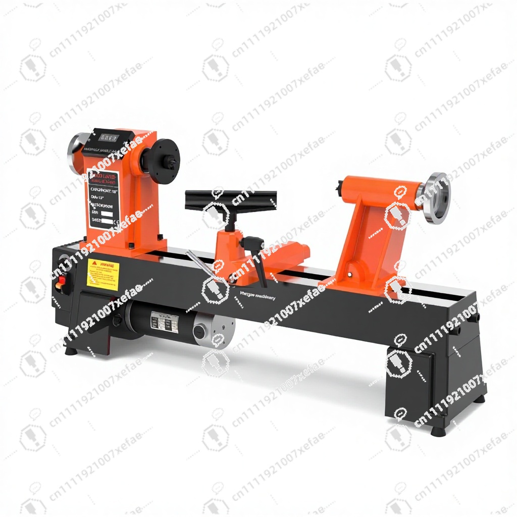 Woodworking Lathe Variable Speed 550W - Mini tour à bois réglable 550W,