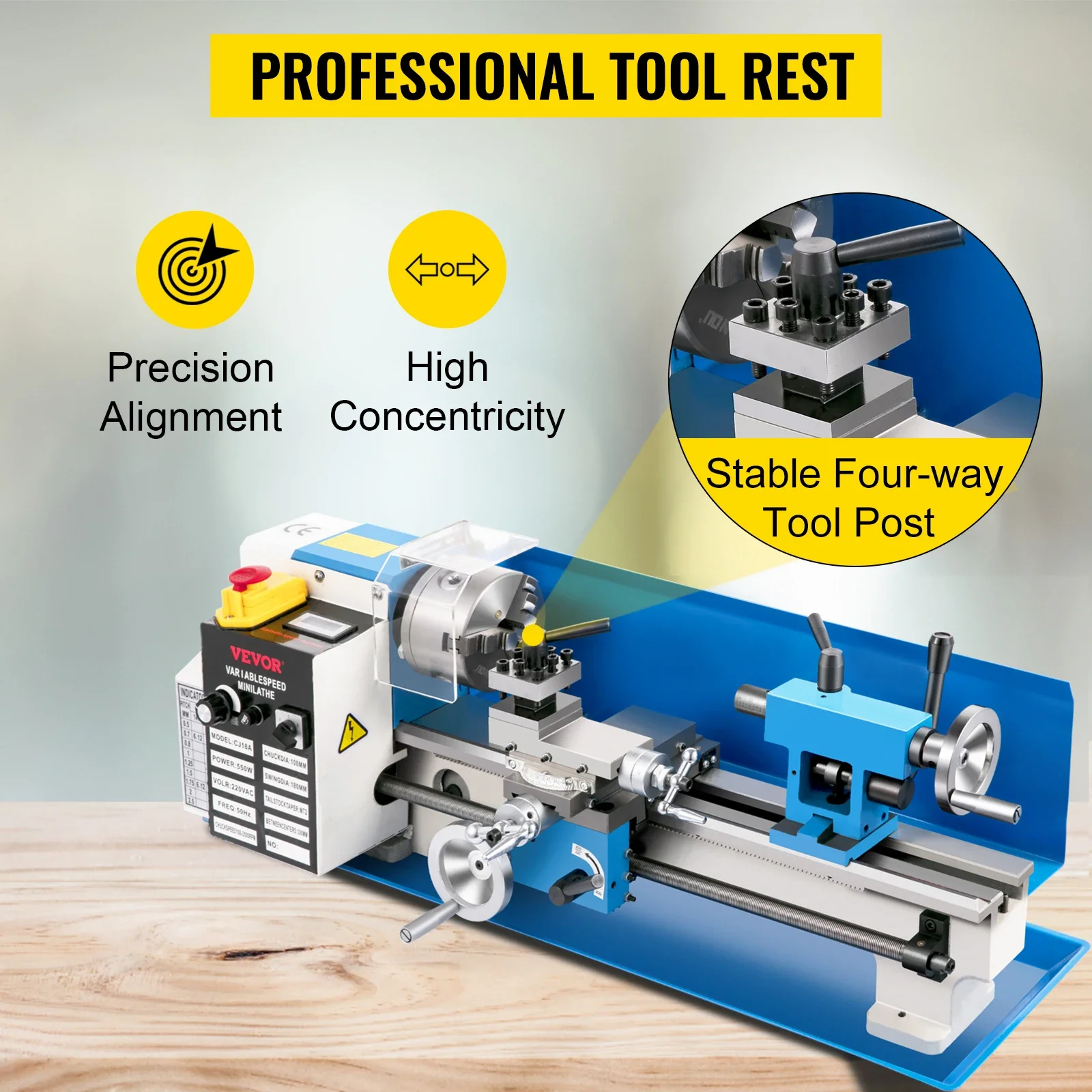 Tour à métaux miniature SIHAO  - Mini Metal Lathe 7X14 avis et prix