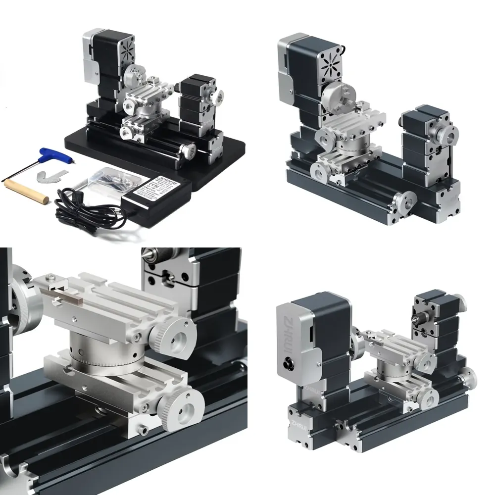 2026 Mini tour rotatif en méta - Cnc Wood Lathe Machine avis et prix