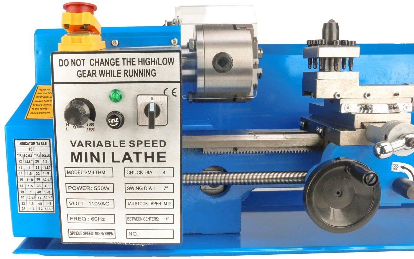 Tour à métaux miniature automa - Mini Metal Lathe 7X14 avis et prix