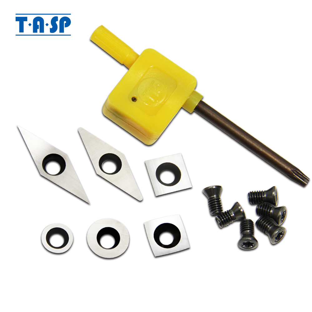 TASP – ensemble d'inserts de c - Woodturning Tools Set Hss avis et prix