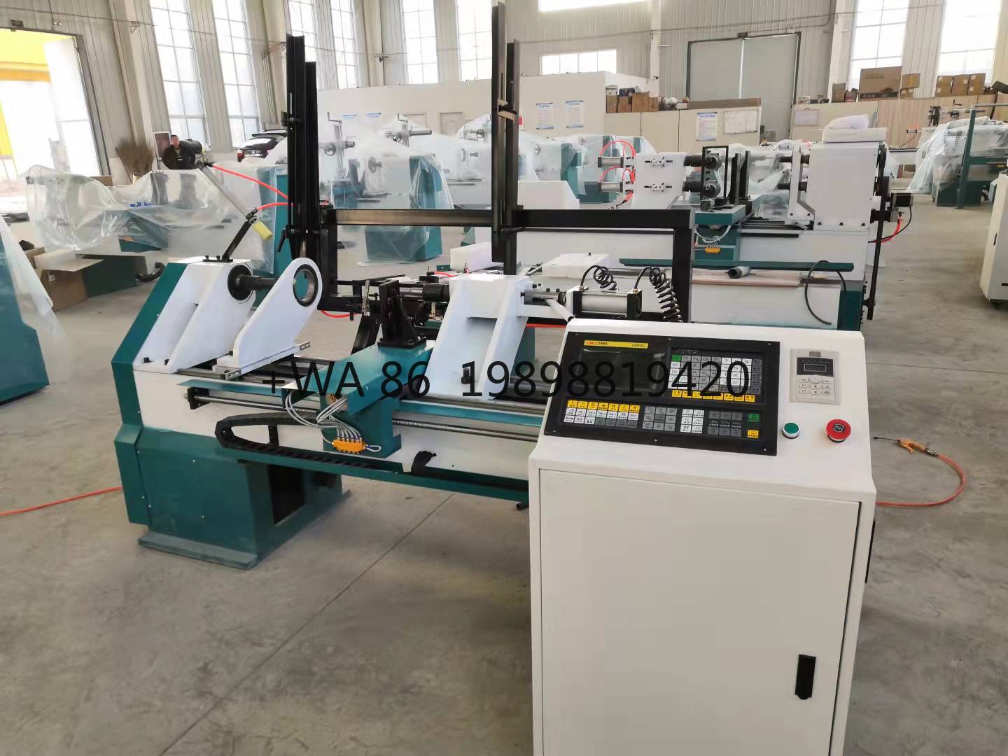 Tour à bois Cnc avec système d - Cnc Wood Lathe Machine avis et prix