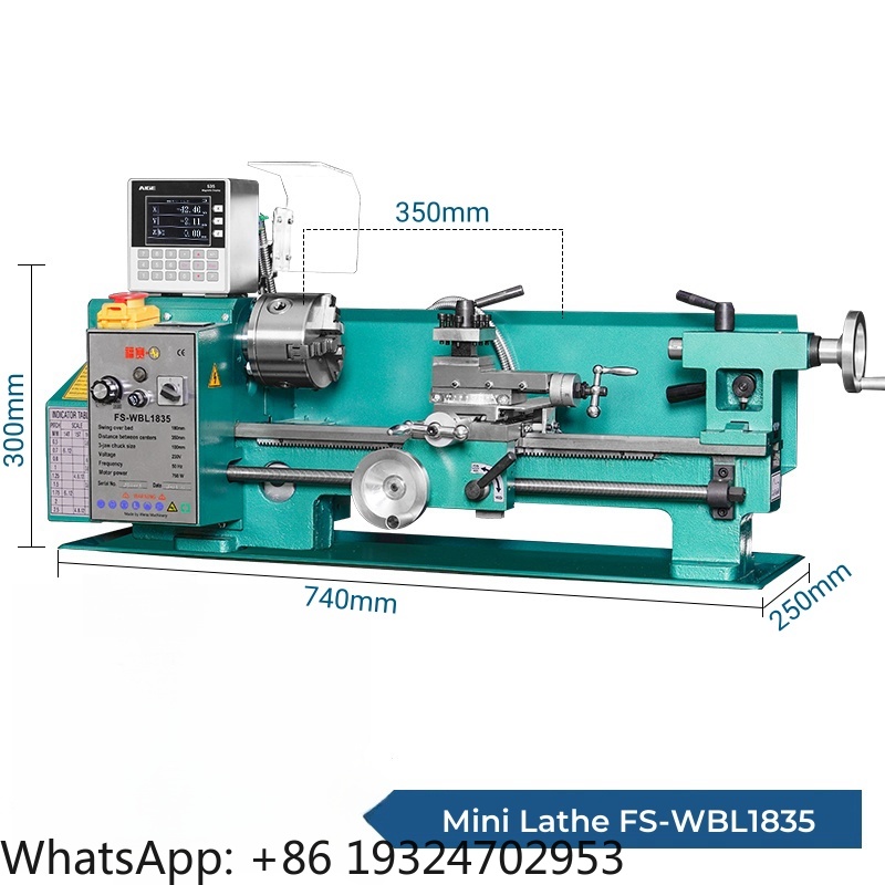 Tour à métaux miniature 750W,  - Bench Lathe 750W Metal avis et prix