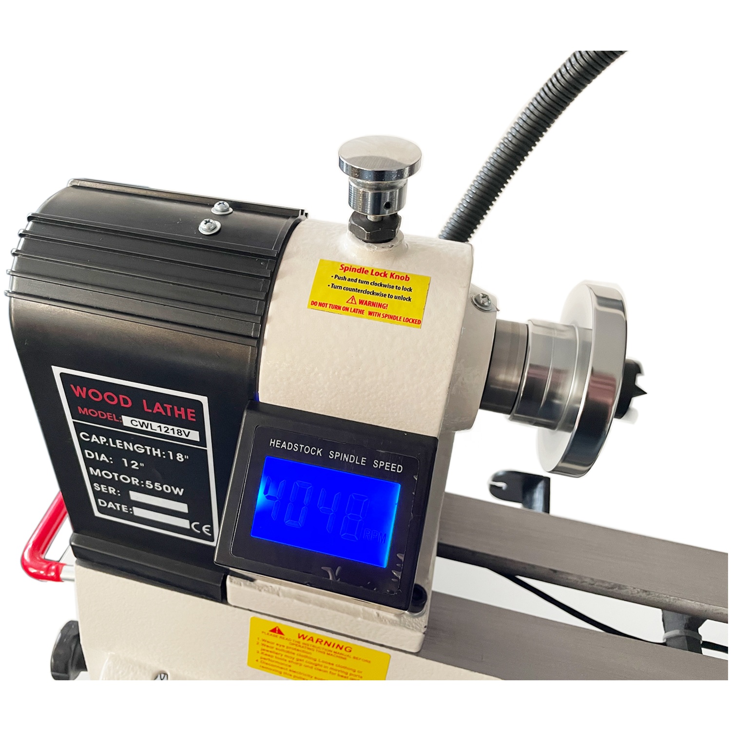 Article CHANSEN # Tour à bois  - Woodworking Lathe Variable Speed 550W avis et prix
