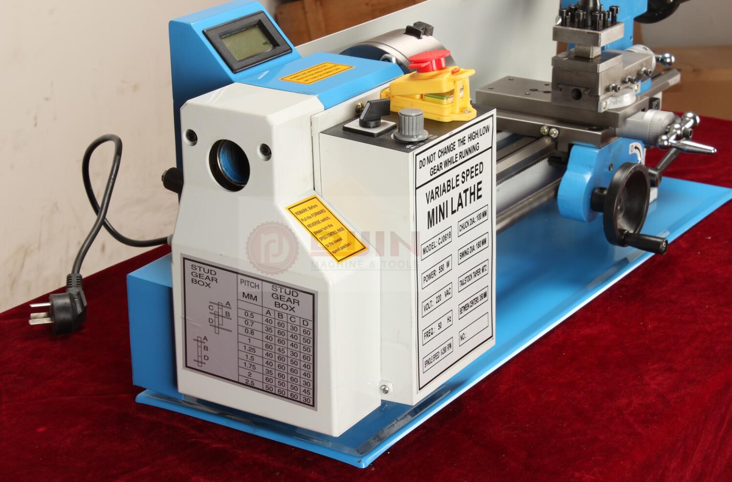 Mini tour d'atelier 7x14 à eng - Mini Metal Lathe 7X14 avis et prix