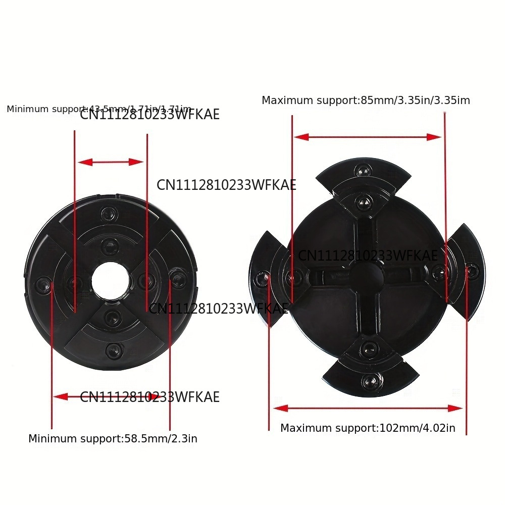 1 jeu de 4 mandrins de tour en - Wood Lathe Chuck 4 Jaw avis et prix