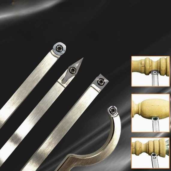 Kit de 8 outils de tournage su - Woodturning Tools Set Hss avis et prix