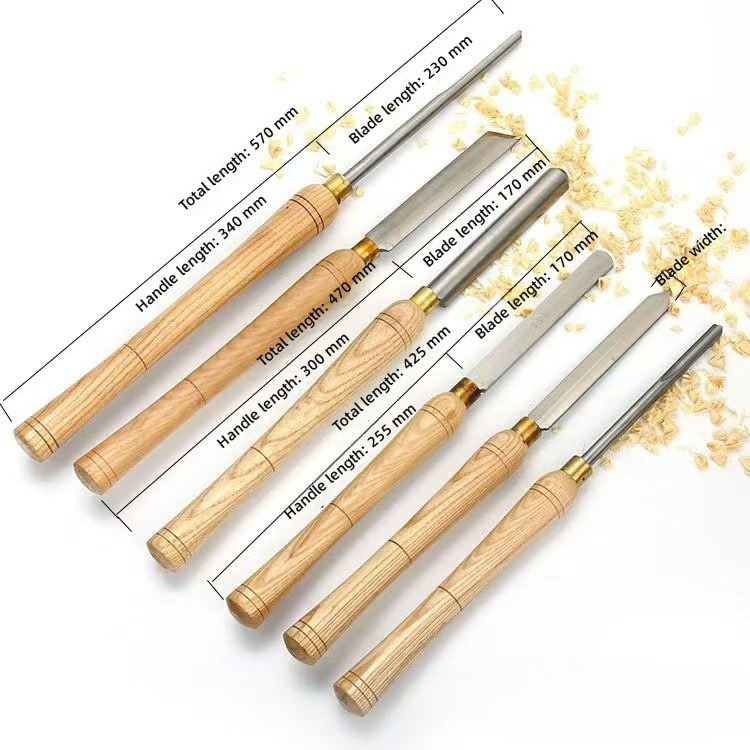 Nouvel ensemble de six outils  - Woodturning Tools Set Hss avis et prix