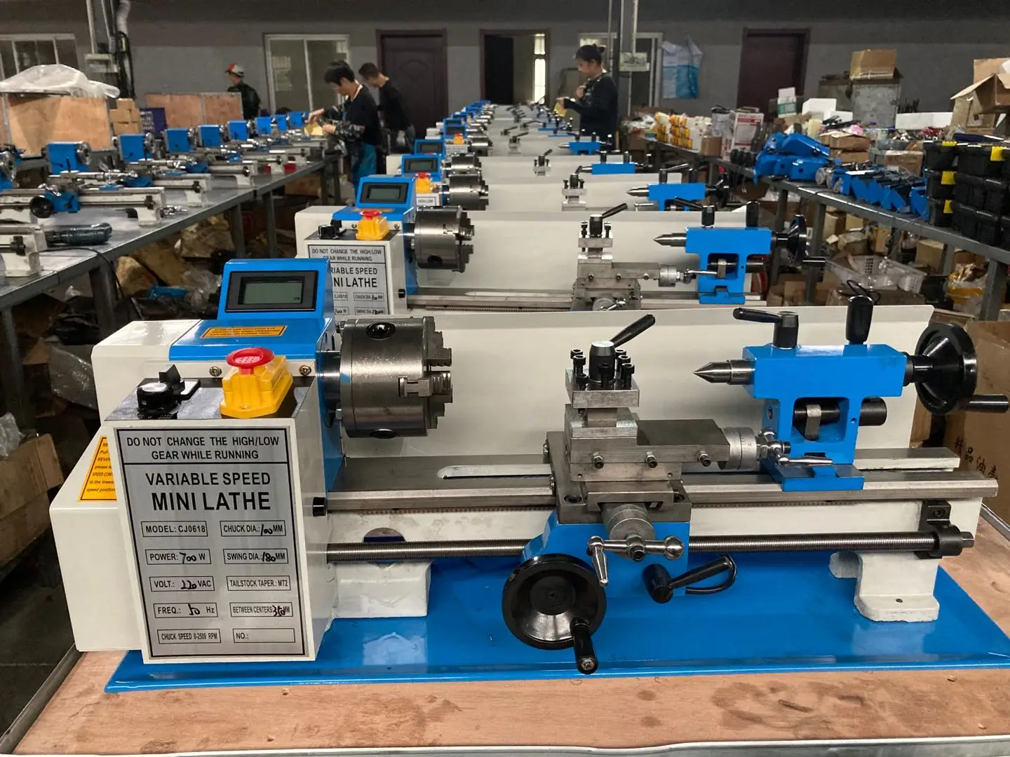 Tour à métaux 7*14 pouces 750W - Bench Lathe 750W Metal avis et prix