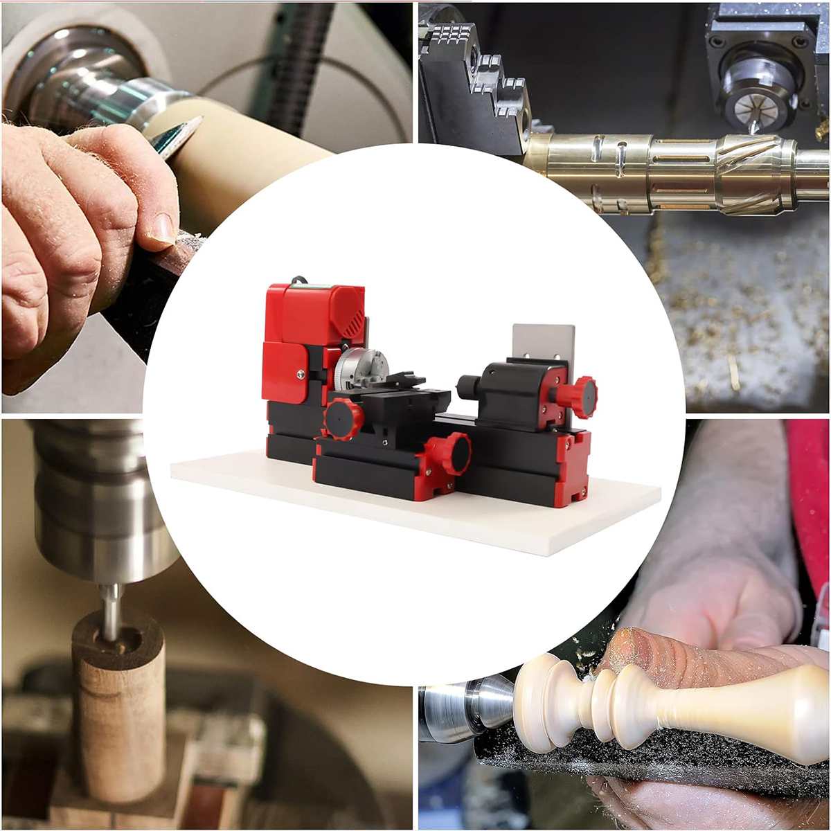 Mini tour à bois et métal CNC  - Cnc Wood Lathe Machine avis et prix