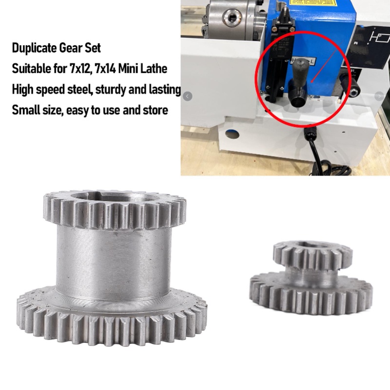 Ensemble d'engrenages métalliq - Mini Metal Lathe 7X14 avis et prix