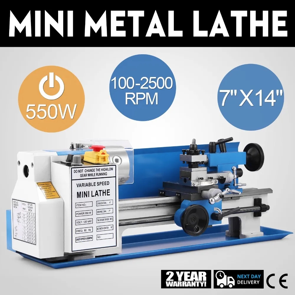 Mini tour à métaux CJ 0618 550 - Woodworking Lathe Variable Speed 550W avis et prix