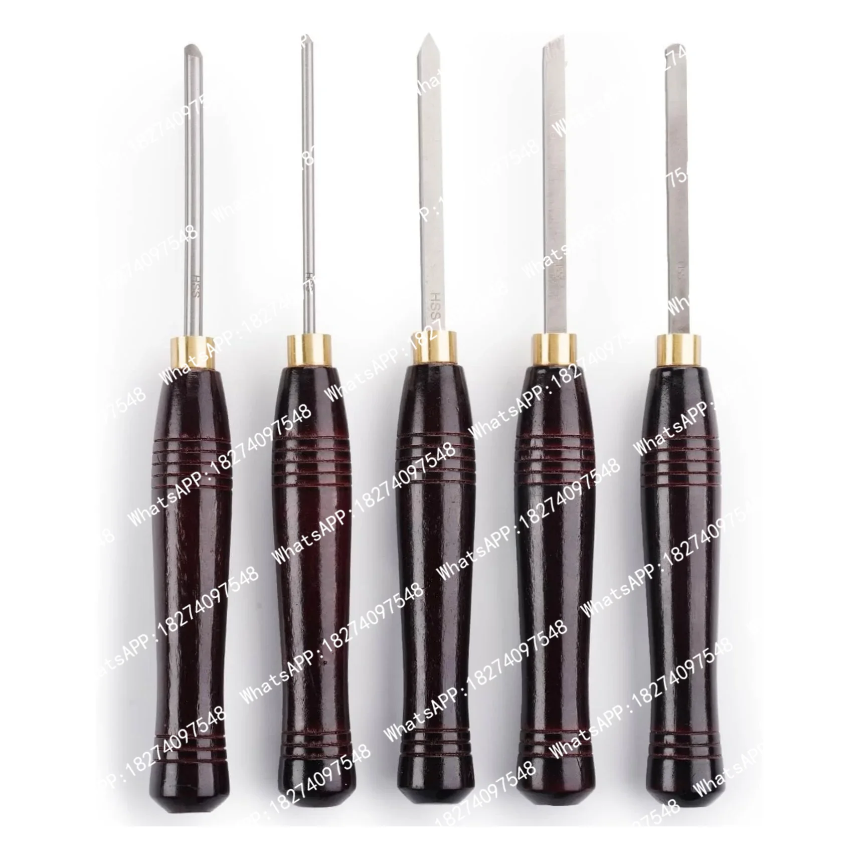 Kit de 5 outils de tournage po - Woodturning Tools Set Hss avis et prix