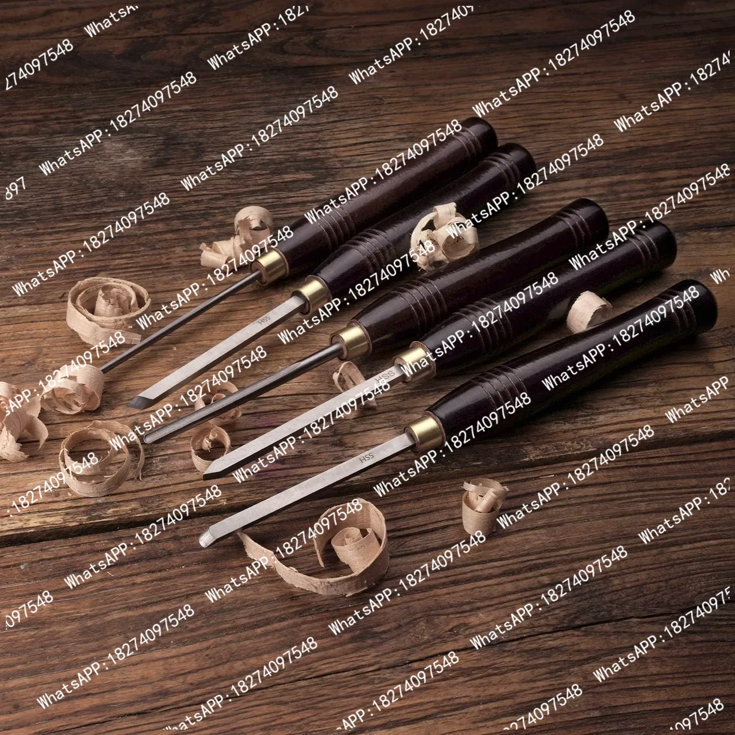 Kit de 5 outils de tournage po - Woodturning Tools Set Hss avis et prix