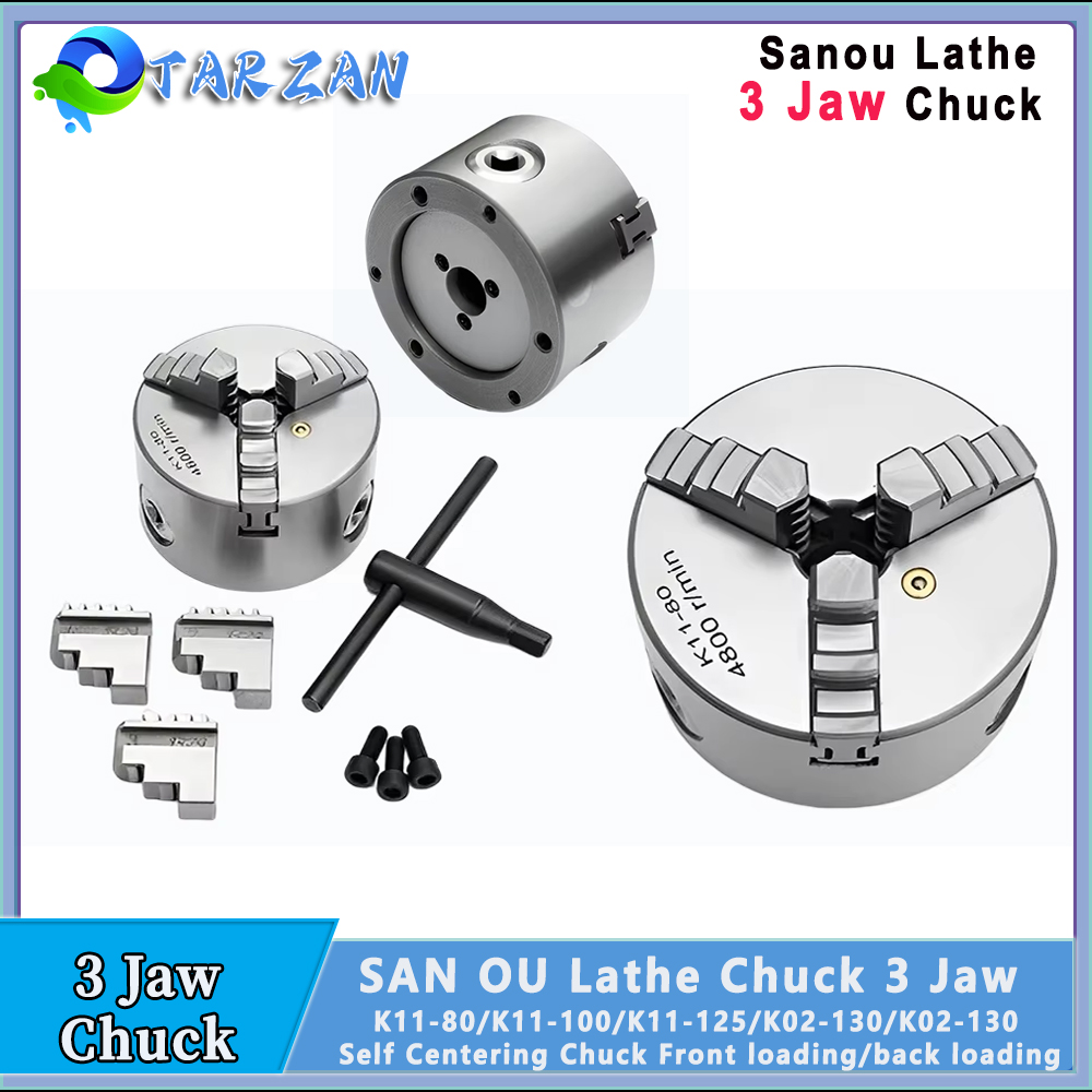 Mandrin de tour auto-centrant  - Lathe Chuck 3 Jaw 125Mm avis et prix